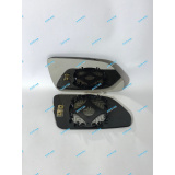 Зеркальный элемент VOLKSWAGEN POLO IV/SKODA OCTAVIA II (A5) (05-09) с обогревом правый